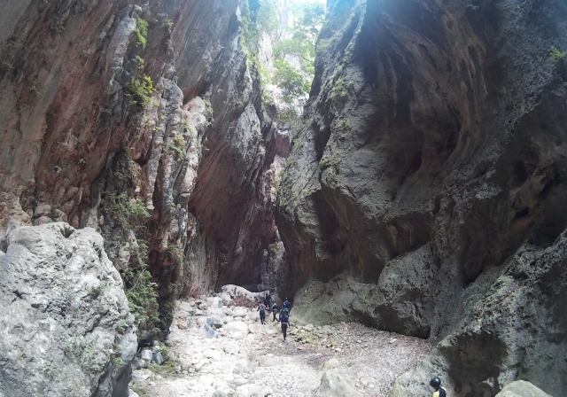 Impresionantes paredes de roca